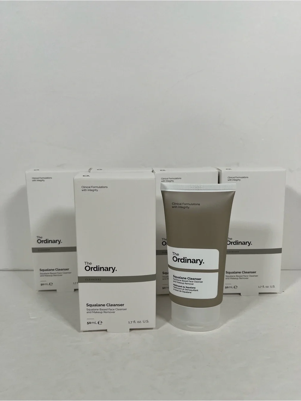 Lot 5x The Ordinary Squalane Cleanser 50ml New in Box